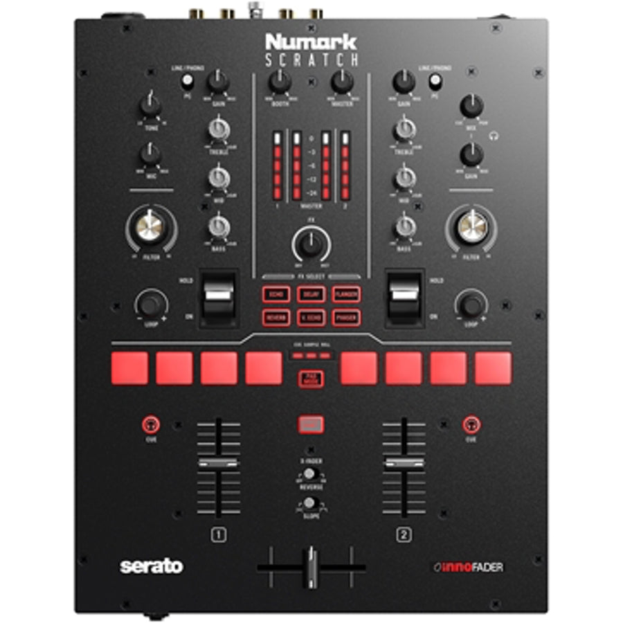 Numark Scratch 2-Channel Scratch Mixer Serato DJ Pro