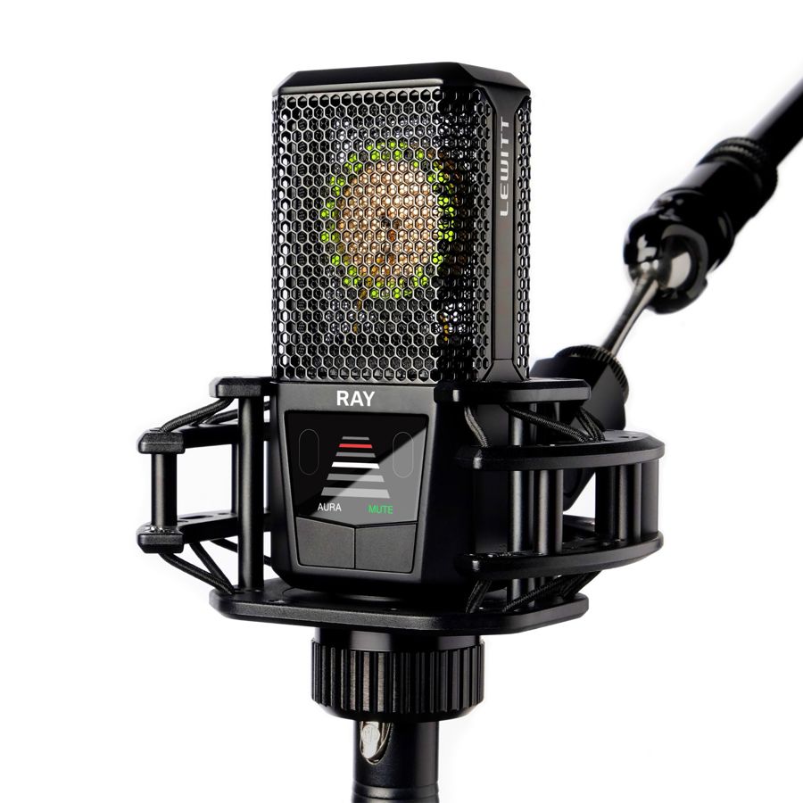Lewitt Ray Studio Condenser Mic with Sensor-Based Aura Technology
