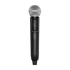 Shure Wireless Dig Handheld System GLXD2+; SM58 Mic; GLXD4R+; Dual Band 2.4GHz and 5.8GHz