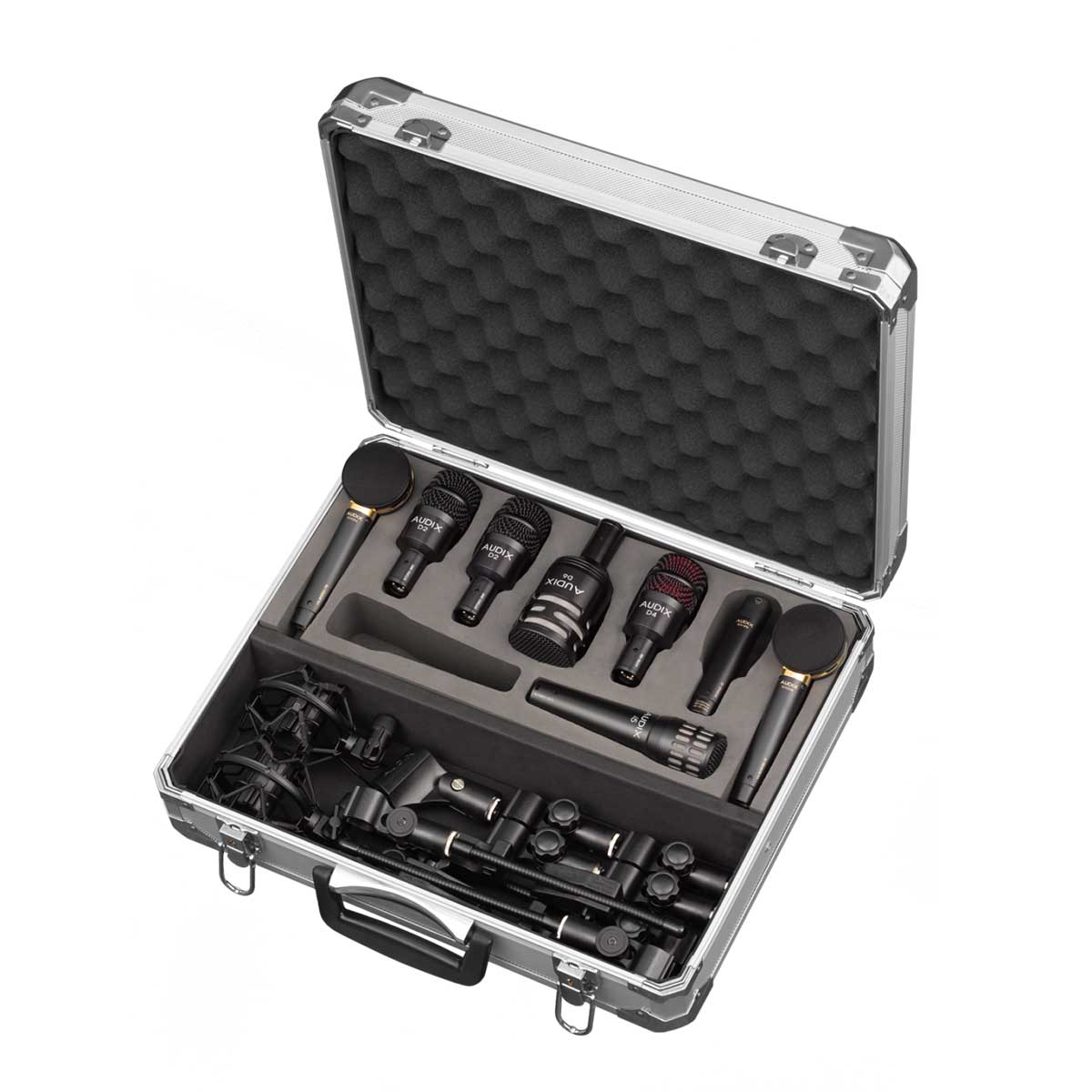 Audix ADX-STE8 Premium 8 Piece Studio Microphone Package