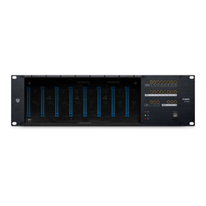 Black Lion PBR 8-500 500-Series 8-Slot Rack/PSU with Built-in Patchbay