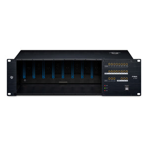 Black Lion PBR 8-500 500-Series 8-Slot Rack/PSU with Built-in Patchbay