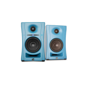 Kali Audio 2-Way Studio Monitors 4"+1". Bluetooth Onboard, Blue, (Pair)