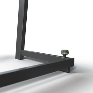 Gravity GFDJT01 DJ Desk with Adjustable Loudspeaker and Laptop Trays