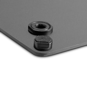 Gravity LS 431 B Lighting Stand with Square Steel Base and Excentric Mounting Option