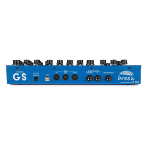 GS Music Bree6 Analog Polyphonic Synthesizer - Blue