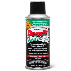 HOSA Caig F5SH6 Deoxit Faderlube, 5% Spray, 5 Oz