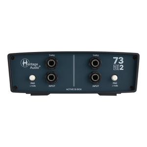 Heritage Audio 73 DI 2 Dual-Channel Active D.I. Box