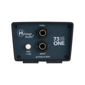 Heritage Audio 73 DI ONE Single-Channel Active D.I. Box