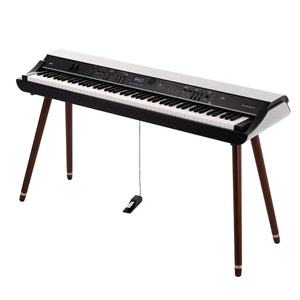 KORG Grandstage X 88 Note Stage Piano - Slant on Stand