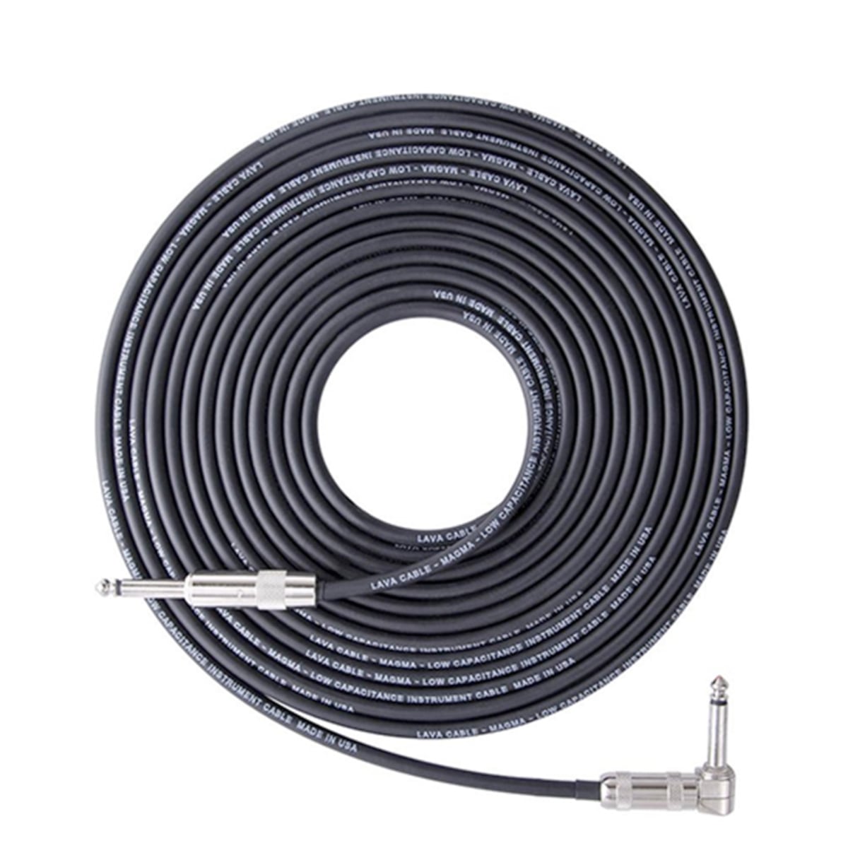 Lava Cable Magma Straight To Right 1/4" Instrument Cable