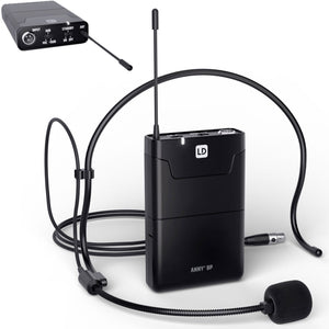 LD Systems ANNY8BPHB6W White 8" 160W PA With 1 x Headset & Bodypack (655 - 679 MHz)