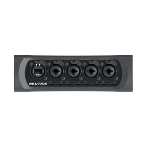 Neutrik 4 channel CAT cable stagebox