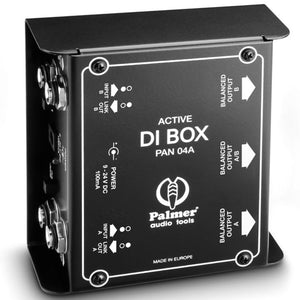 Palmer PAN 04 A Active 2-Channel DI Box