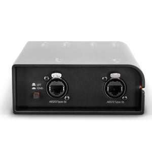 Palmer PAOCBXLRF AoC BOX XLRf - Audio over CAT 5 box from Ethercon to 4 XLR FEMALE