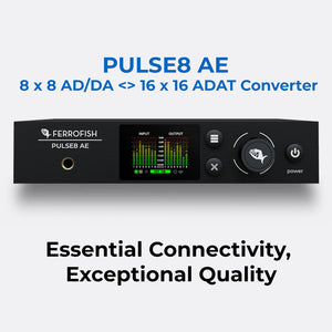 Ferrofish PULSE8 AE compact AD/DA converter