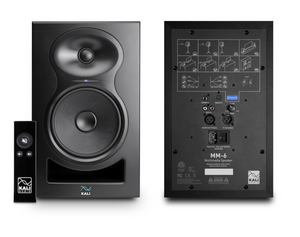 Kali Audio MM-6, Active Multimedia (Single) Speaker. 6.5" Woofer with 1" Soft Dome Tweeter w/Remote