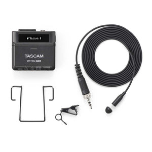 Tascam DR-10L Pro 32-Bit Float Field Recorder and Lavalier Mic