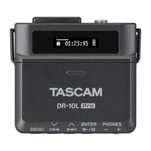 Tascam DR-10L Pro 32-Bit Float Field Recorder and Lavalier Mic