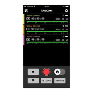 Tascam DR-10L Pro 32-Bit Float Field Recorder and Lavalier Mic