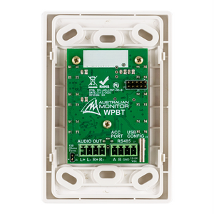 Australian Monitor WPBT-W Bluetooth Wall Panel White