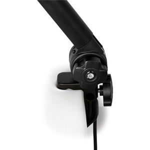 QuikLok A26 BK Microphone desk arm with mic cable for studio applications - Black