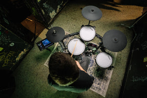 Alesis Strata Club 7 Piece Electronic Drum Kit with Touchscreen Module