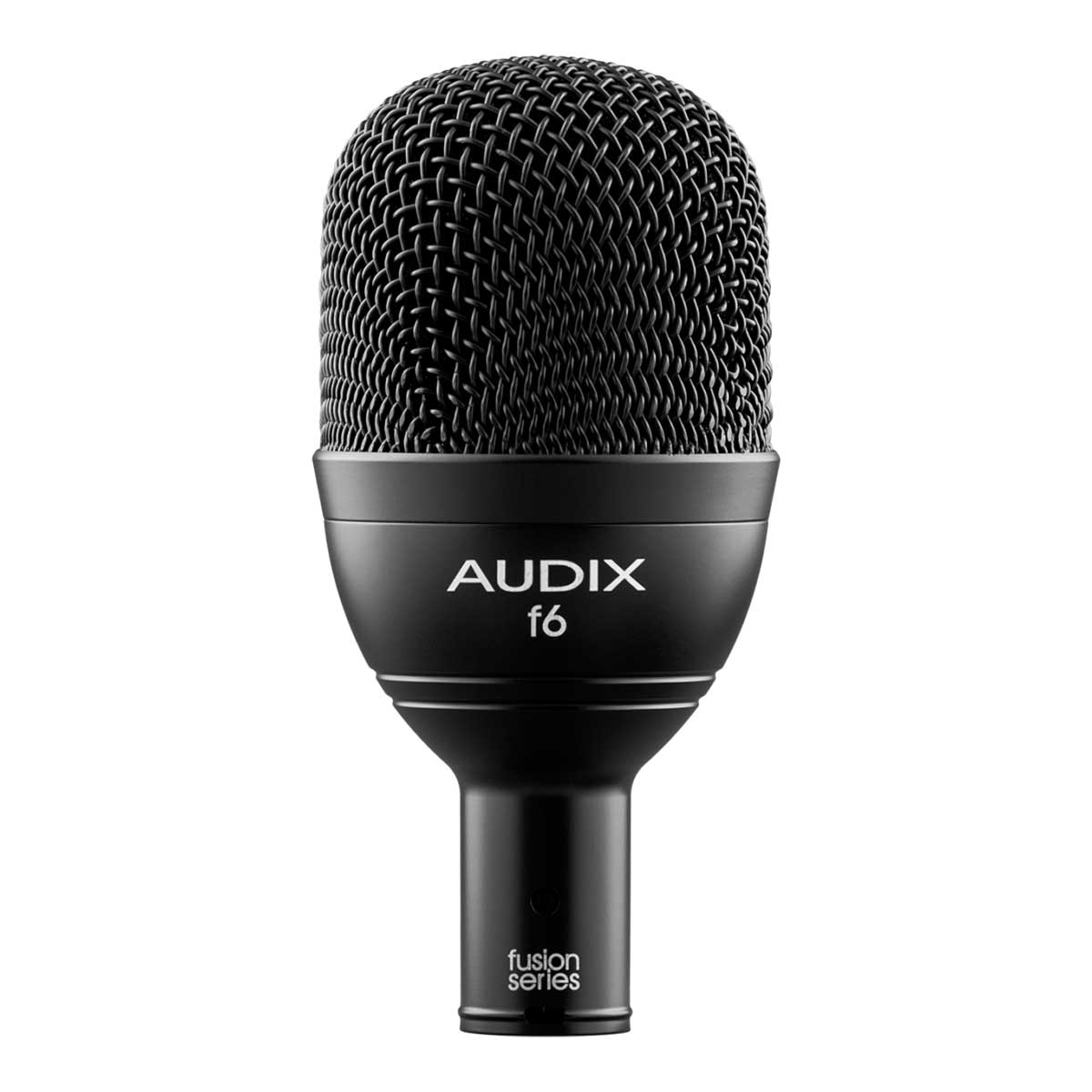 Audix F6 Fusion Kick Drum Mic with Punchy Bass Attack and Definition. Hypercardioid