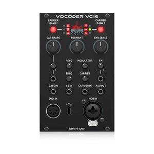 Behringer VOCODER VC16 High-Resolution 16-Band Vocoder Module for Eurorack