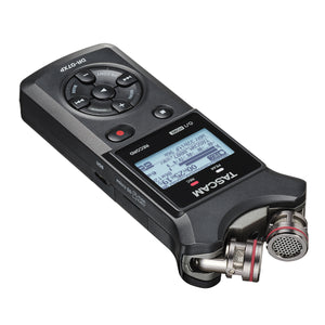TASCAM DR-07XP 2-Channel 32-Bit Float Handheld Recorder with Adjustable Mics