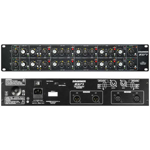Drawmer 1971 Dual 4-Band Parametric EQ with CRUSH