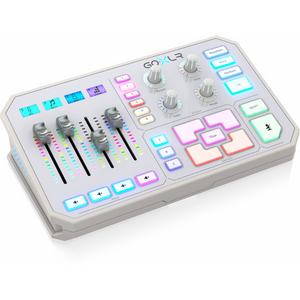 TC Helicon GO XLR White Online Broadcast Platform - White