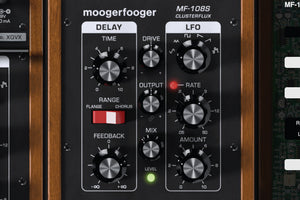 Moog MF-108S Cluster Flux (Software Plug-in)