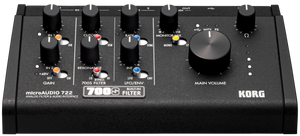 KORG microAUDIO 722 - 2 In/2 Out USB Audio Interface with Analog Filter