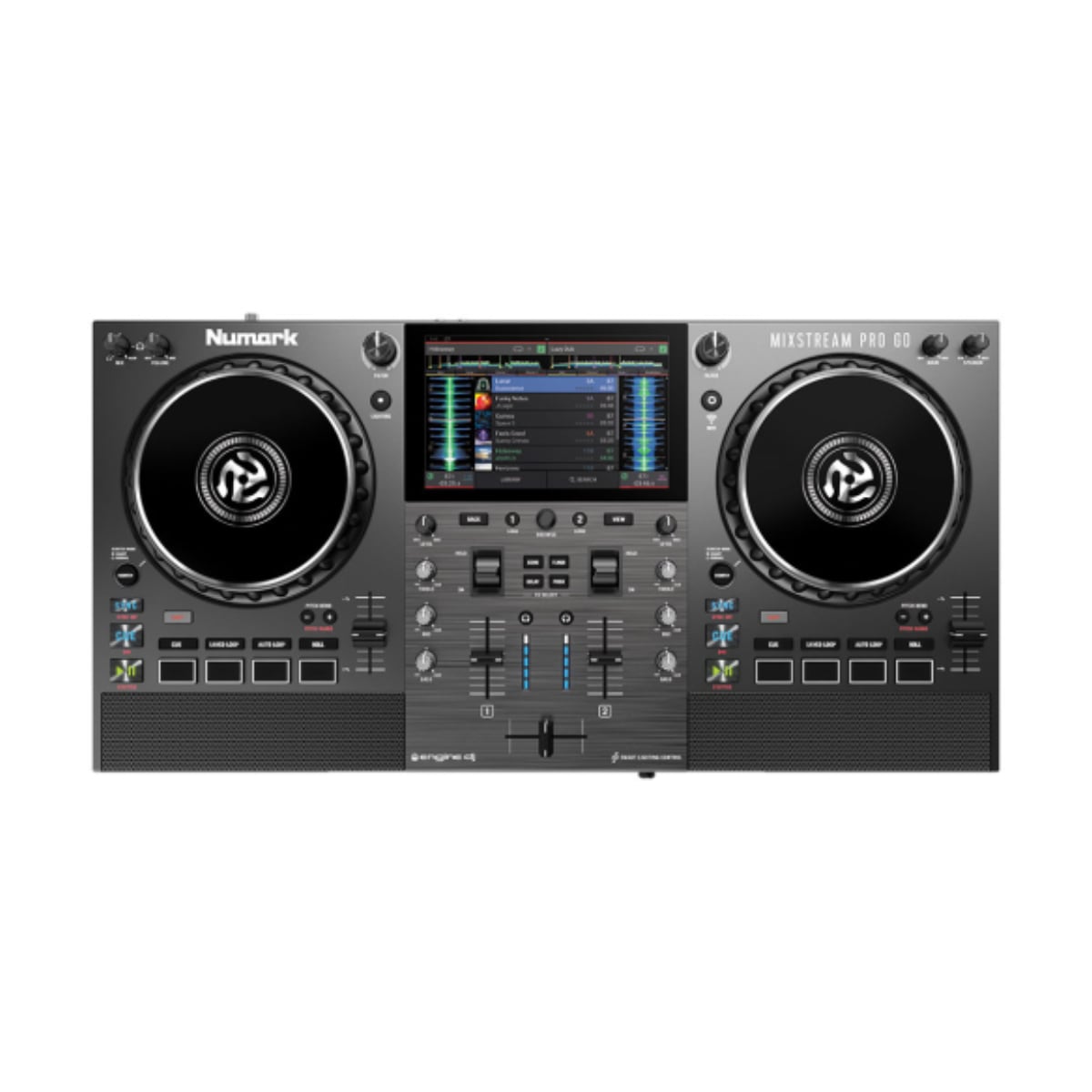 Numark Mixstream Pro Go Standalone Portable DJ system with WiFi