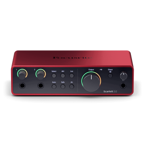 Focusrite Scarlett 2i2 (4th Gen) USB Audio InterfaceFocusrite Scarlett 2i2 (4th Gen) USB Audio Interface