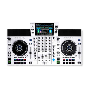 Denon DJ SC LIVE 4 White Standalone DJ System