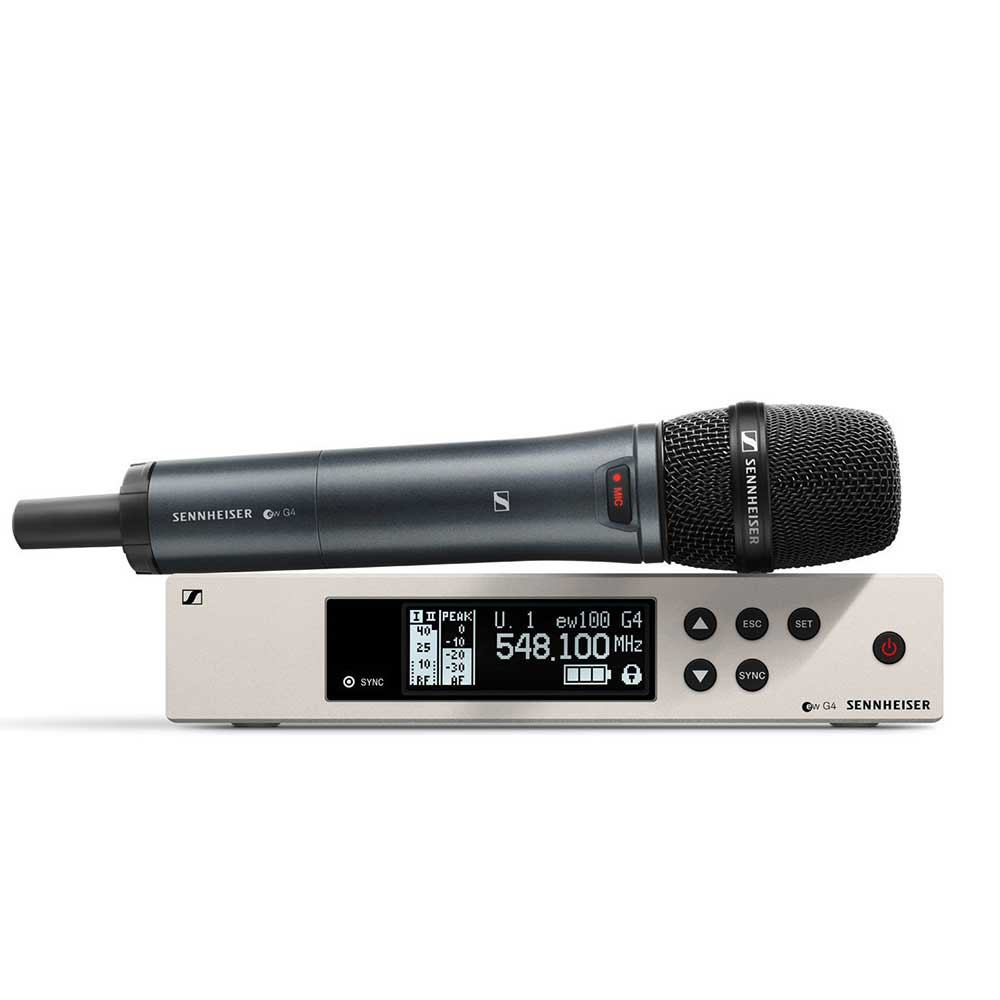 Sennheiser EW 100 G4-835-S Wireless System for Singers and Presenters Frequency Range 1G8 (1785 - 1800 MHZ)