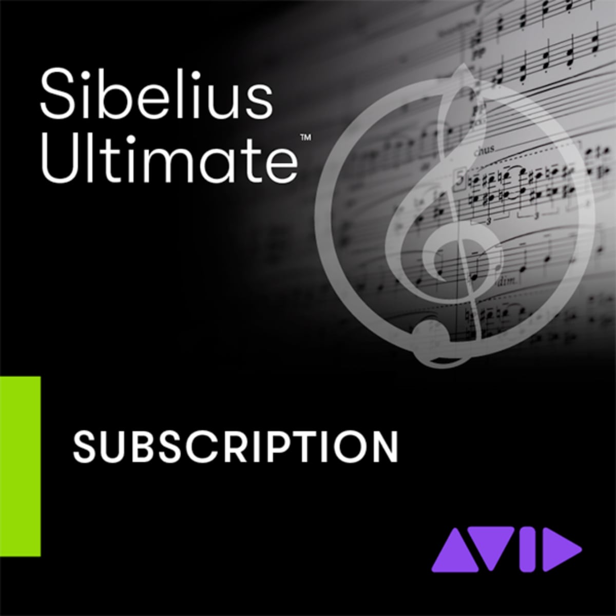 Avid Sibelius | Ultimate 1-Year Subscription NEW