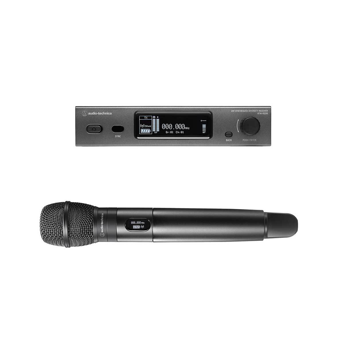 Wireless Systems - Audio-Technica ATW-3212 Wireless Microphone System With Handheld Transmitter And Choice Of Capsule