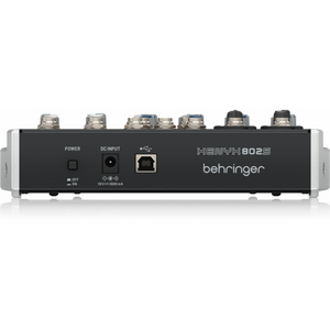 Behringer XENYX 802S 8-Channel Mixer with USB