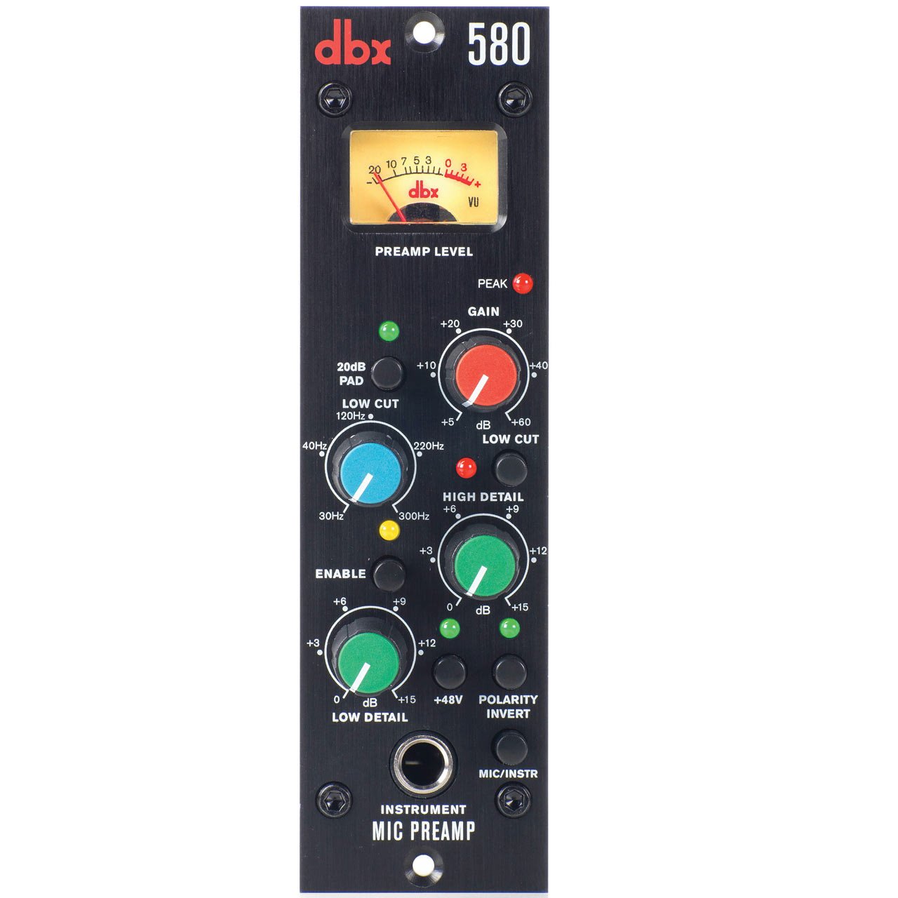 500 Series - DBX 580 Mic Preamp - 500 Series