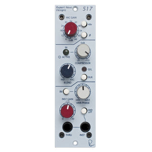 500 Series - Rupert Neve Designs 517 - 500 Series Mic Pre / DI / Comp