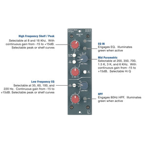 500 Series - Rupert Neve Designs 551 - 500 Series Inductor EQ