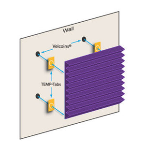 Auralex TEMP Tabs diagram