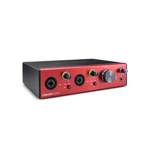 Focusrite Clarett + 2Pre 10 In / $ Out USB-C Audio Interface