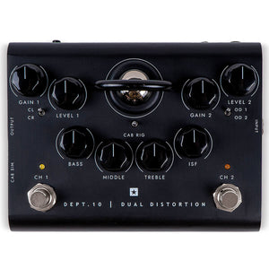 Dept. 10 Dual Distortion Guitar Pedal
