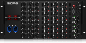 Midas DL231 24 Input, 24 Output Active Microphone Splitter with 2 Independent Midas Microphone Preamplifiers per Input