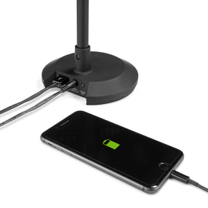 Gravity LEDPLT2B Dimmable LED Desk And Piano Lamp With USB Charging Port (TBar)