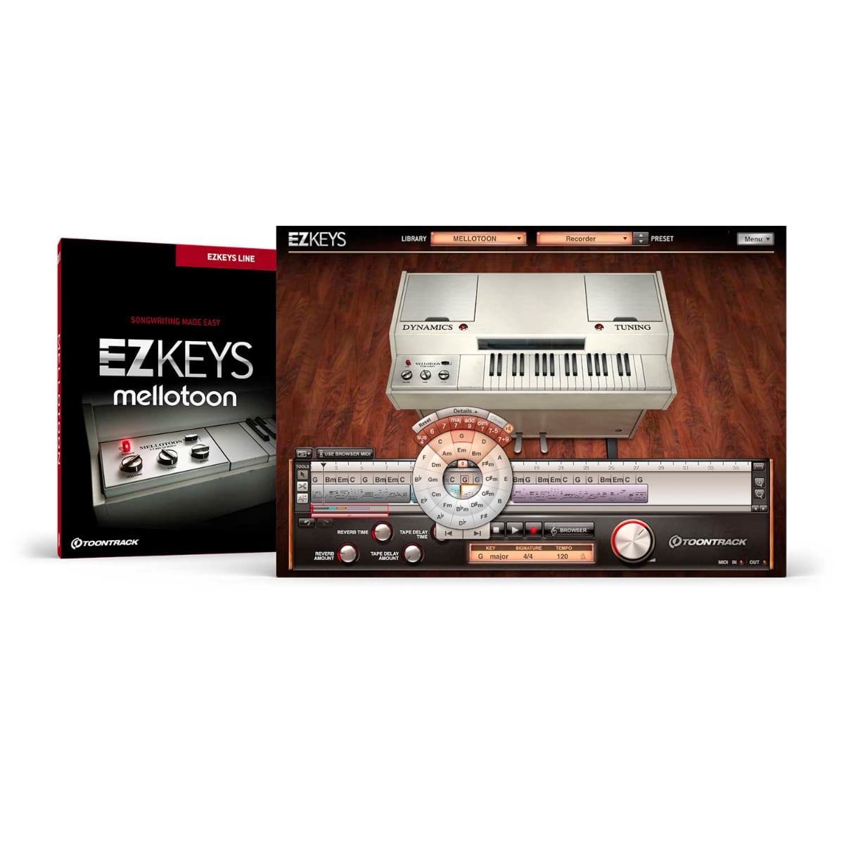 Toontrack EZkeys Mellotoon - EZKeys Sound Expansion (Software Serial Number)